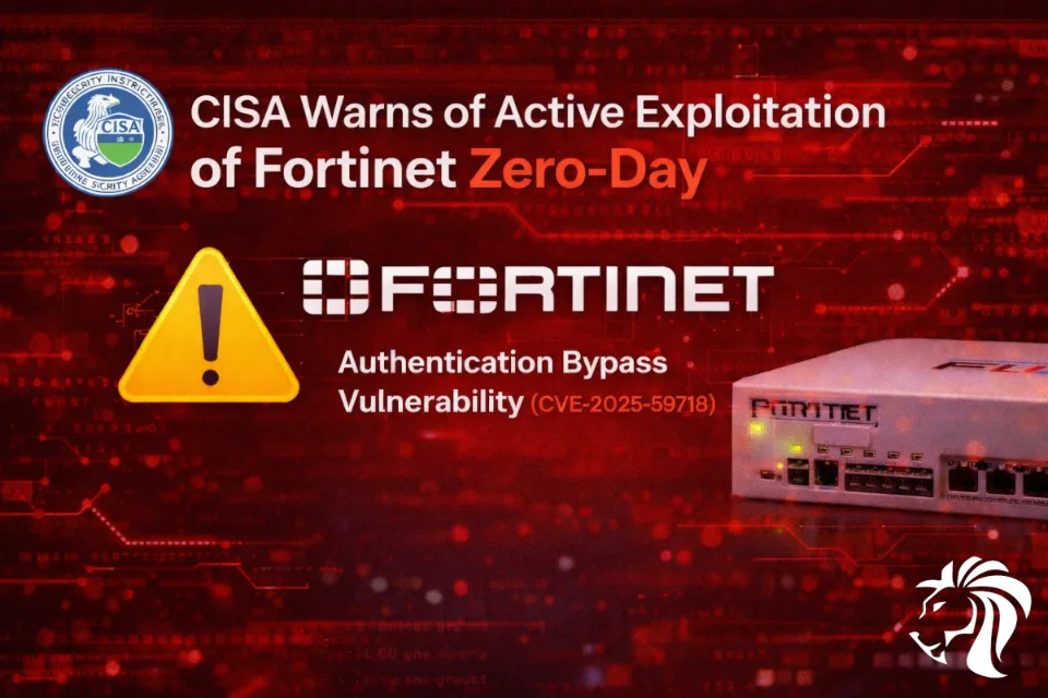 CISA Adds Critical Fortinet Authentication Bypass to KEV Catalog