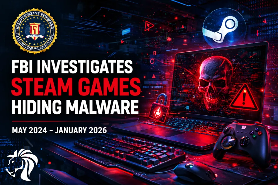 FBI Investigates Malware Hidden in Steam Games
