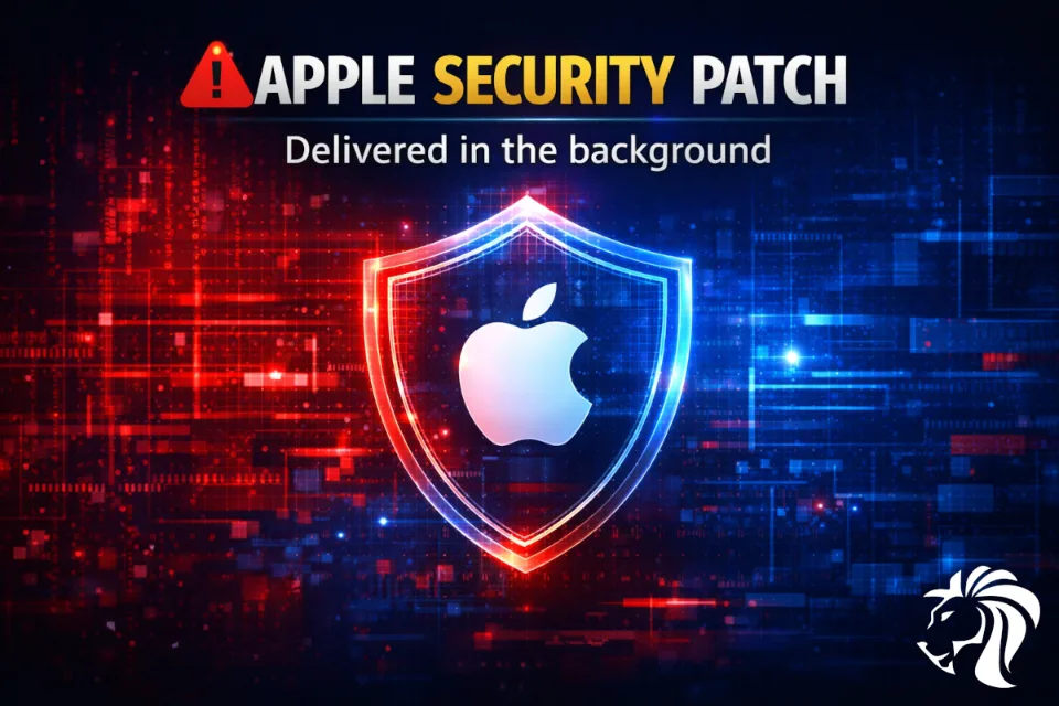 Apple pushes first “Background Security Improvements” patch
