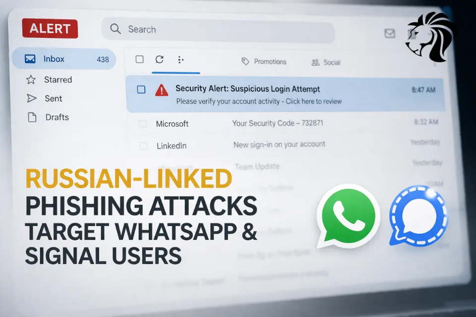 Messaging Apps Under Attack: Russian-Linked Phishing Campaign Targets WhatsApp & Signal Users