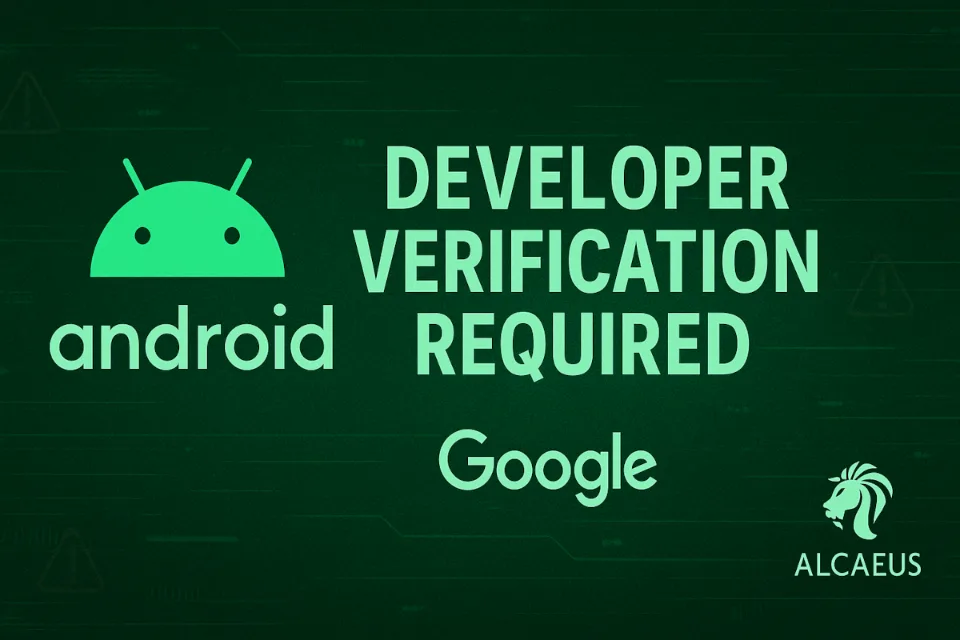 Google requires developer verification for all Android apps.