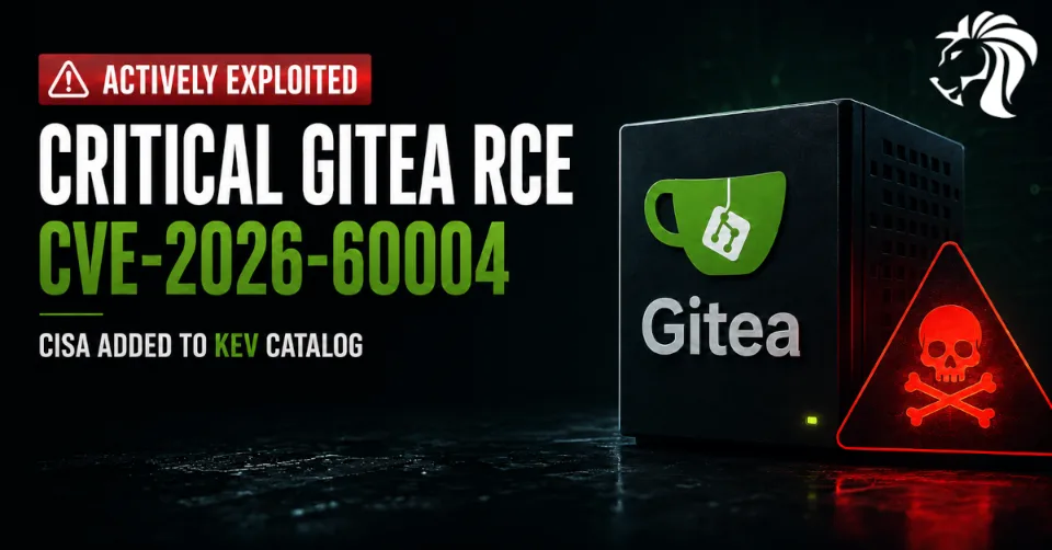 Critical Gitea RCE Actively Exploited