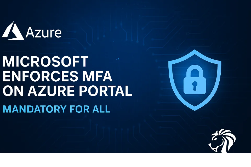 Microsoft is now requiring MFA for everyone signing into the Azure portal across all accounts.