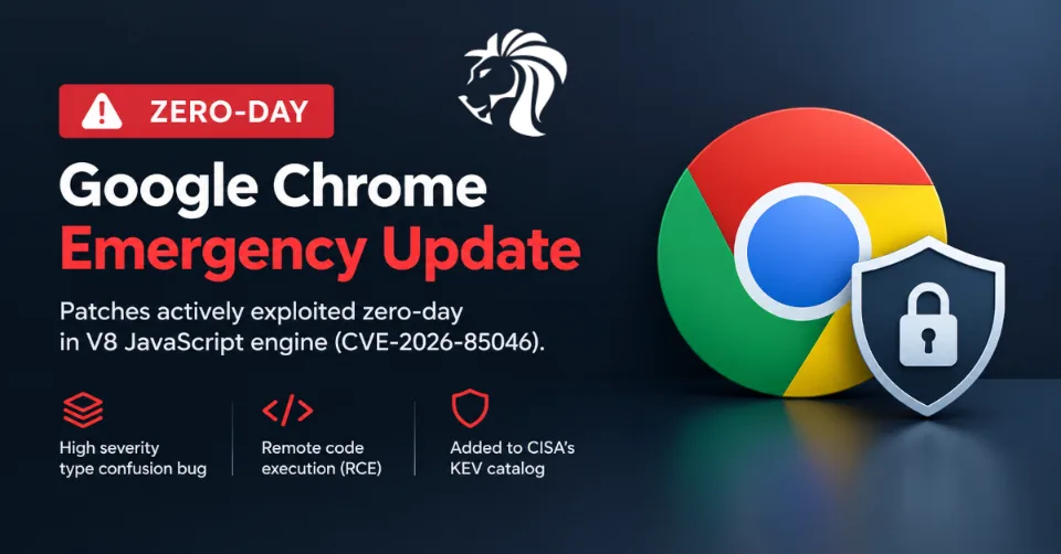Google Chrome V8 Zero-Day CVE-2026-85046 Is Under Active Attack
