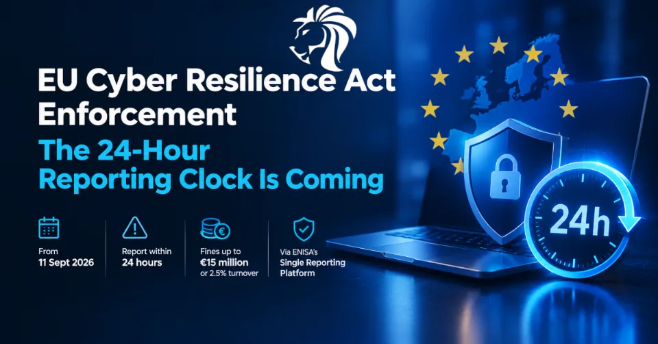 EU Cyber Resilience Act Enforcement Begins: Manufacturers Face a 24-Hour Vulnerability Reporting Clock