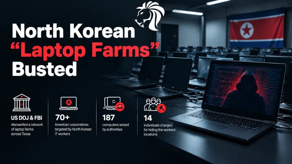 North Korea's Laptop Farms: 187 Devices Seized, 40 Texas Homes Raided — and a Hiring Problem That Isn't Going Away
