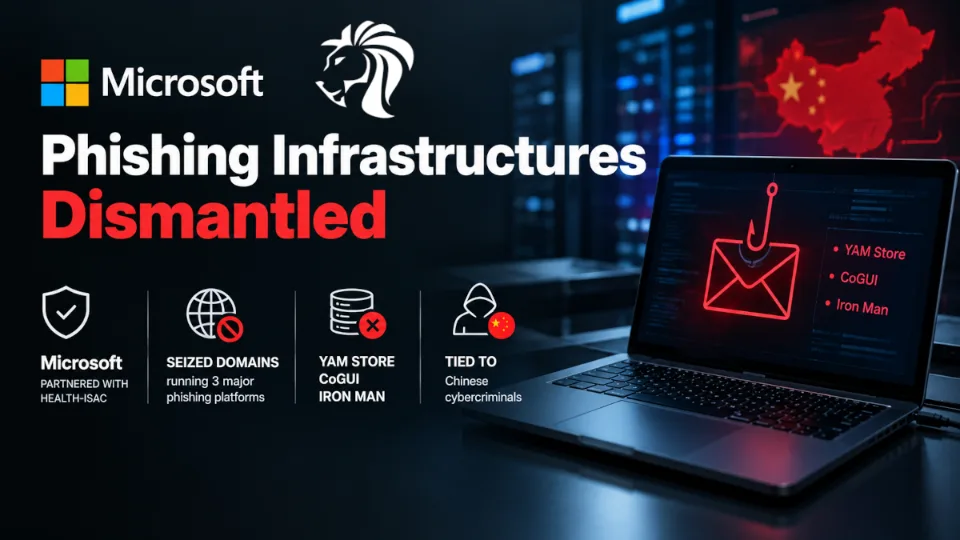 Microsoft Dismantles a Phishing Supply Chain: Inside the YAM Store, CoGUI and Iron Man Takedown