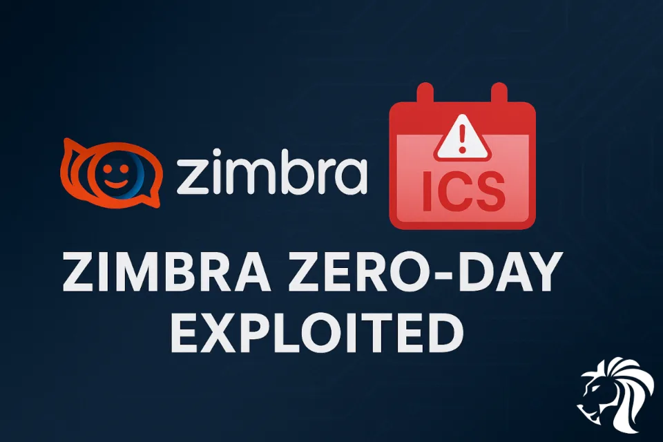 Cyberattackers Exploit Zimbra Zero-Day Using ICS Files